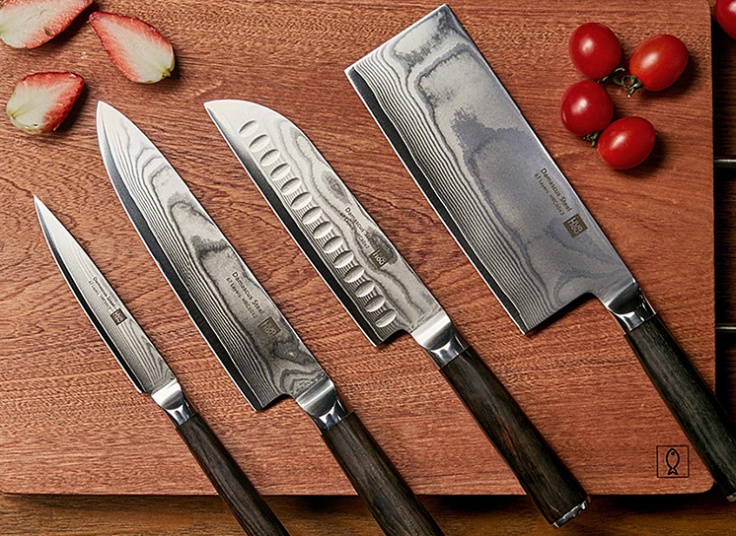 ست 5 پارچه چاقوی آشپزخانه شیائومی HuoHou