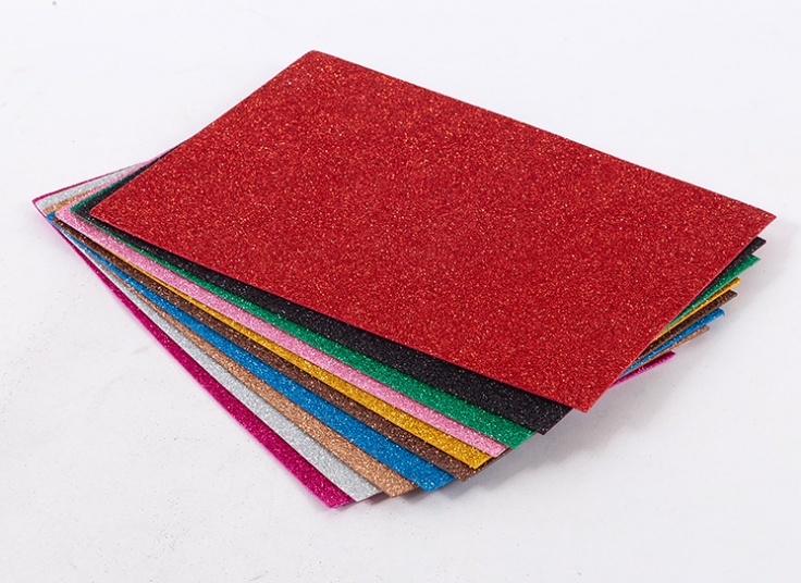 بسته 10 عددی فوم رنگی کاردستی