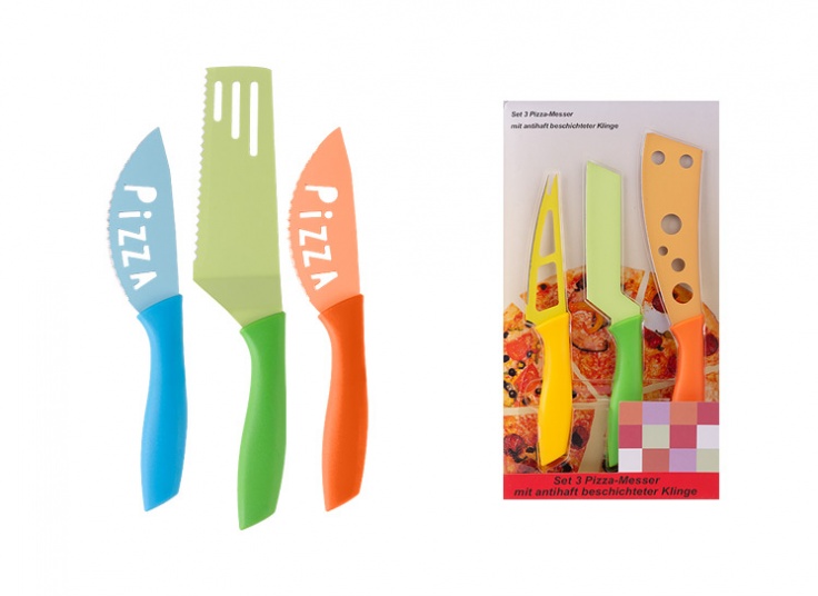 ست سه تکه کارد پیتزا