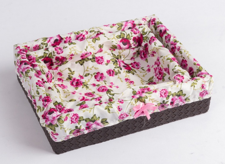 پک دو عددی سبد نان چوبی