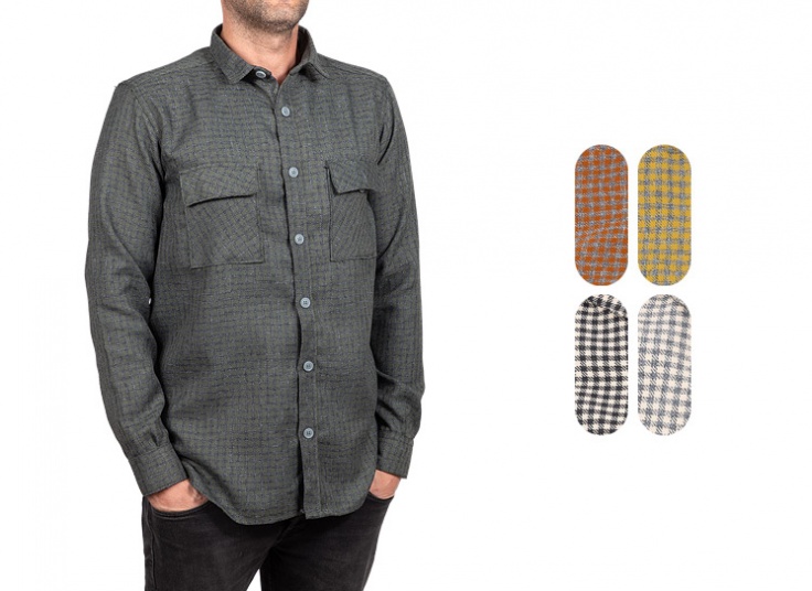 پیراهن مردانه شطرنجی Selin