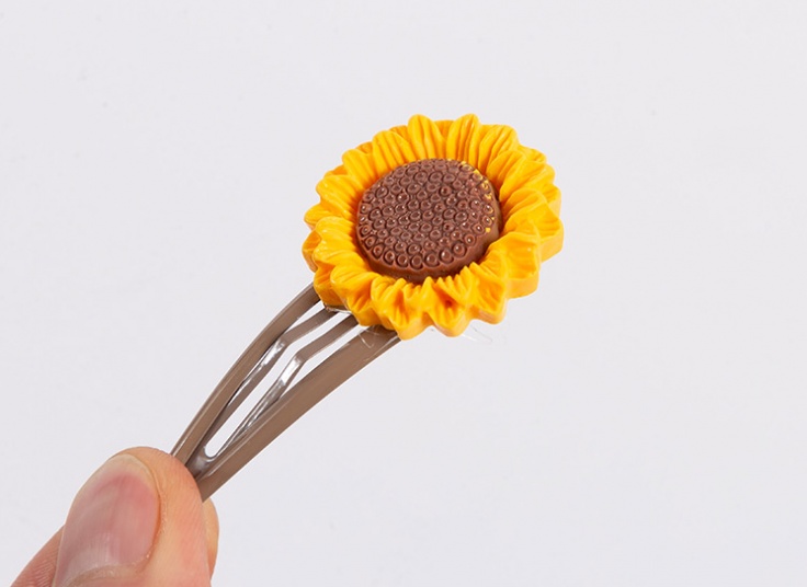 گیره و کش مو طرح آفتابگردان