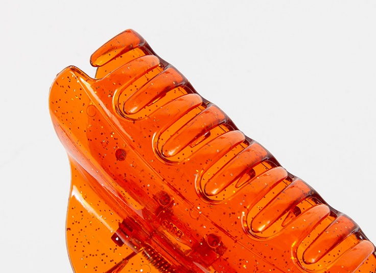 کلیپس مو شیشه‌ای اکلیلی