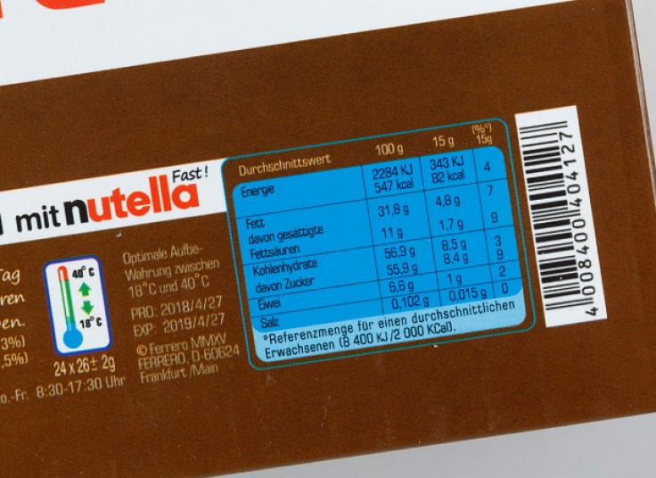 شکلات تیوپی Nutella Fast