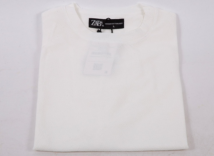 تیشرت مردانه بیسکویتی طرح ZARA