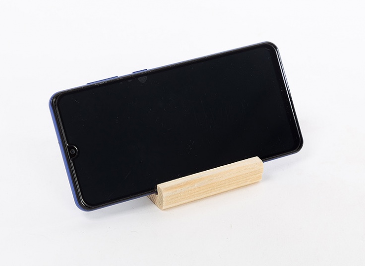 استند موبایل چوبی