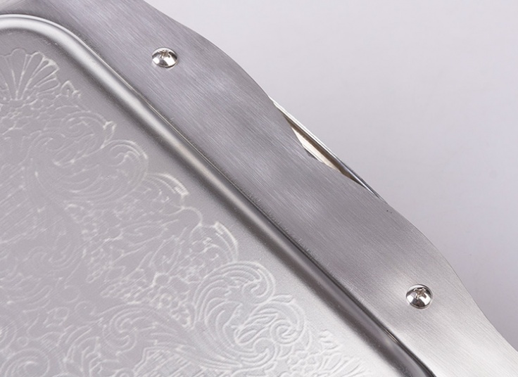 سینی استیل پذیرایی AYRAL