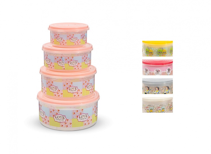 ظروف فریزری شفاف RoseMan