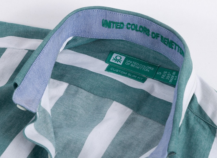 پیراهن راه راه مردانه Benetton