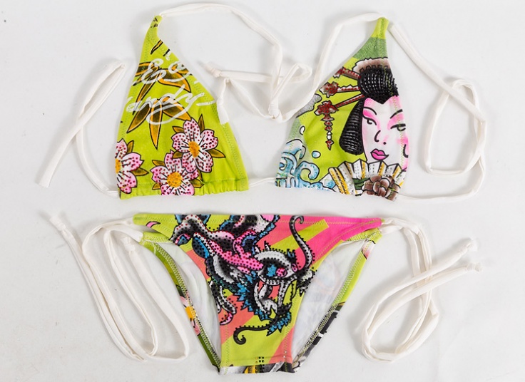 مایو دو تکه Don Ed Hardy