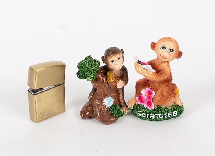 پک 4 عددی مجسمه میمون