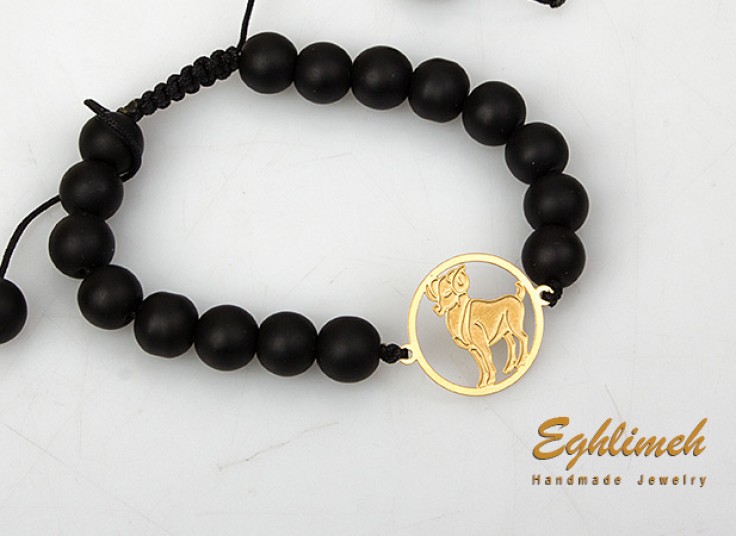 دستبند مهره ماه تولد اقلیمه