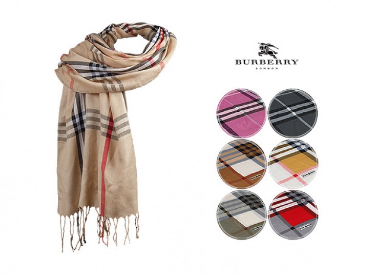 شال و روسری طرح Burberry