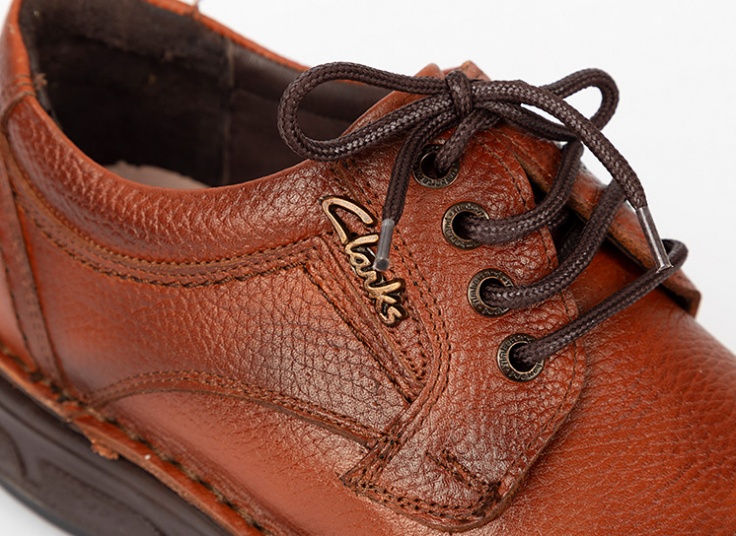 کفش مردانه چرم طبیعی طرح Clarks