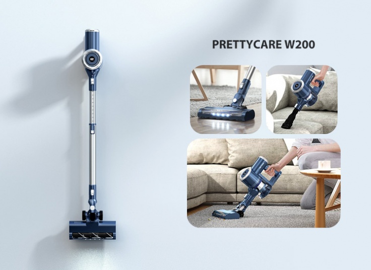 جارو شارژی‌ PRETTYCARE W200