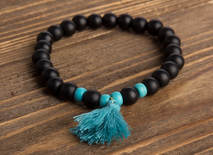 دستبند مهره ای اونیکس