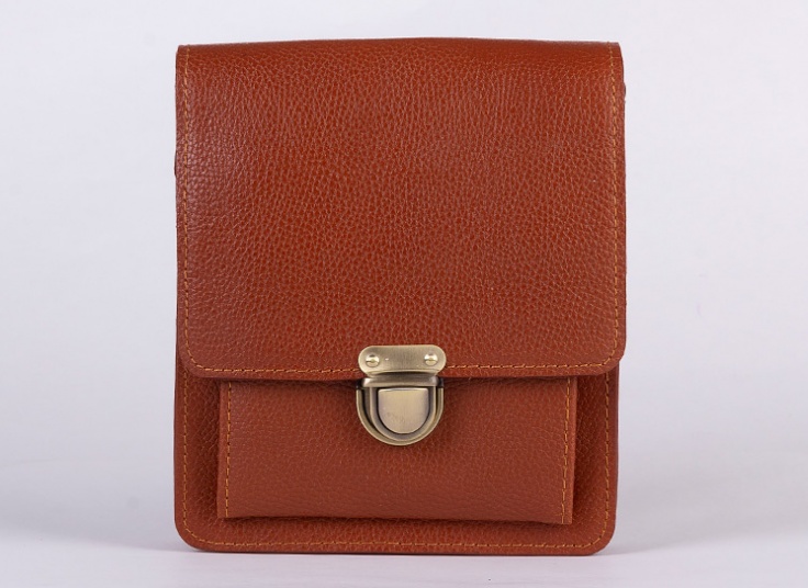 کیف دوشی چرم طبیعی vintage