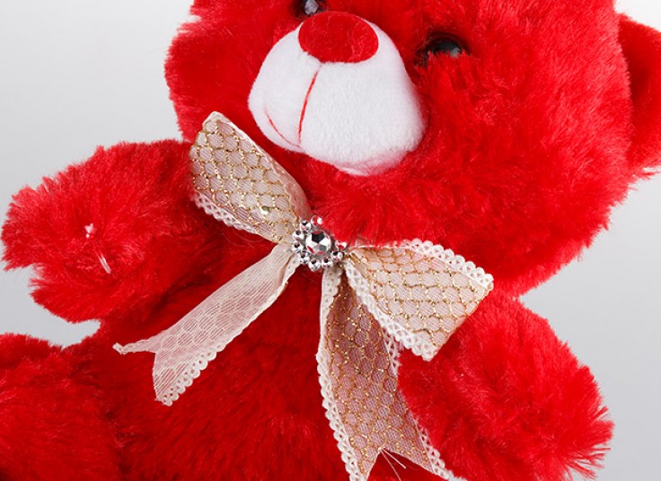 عروسک خرس پاپیون دار