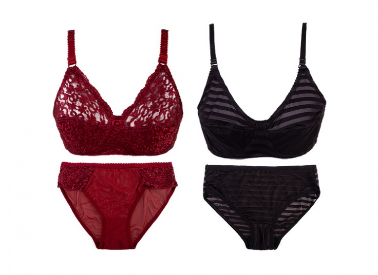 ست لباس زیر ساده زنانه