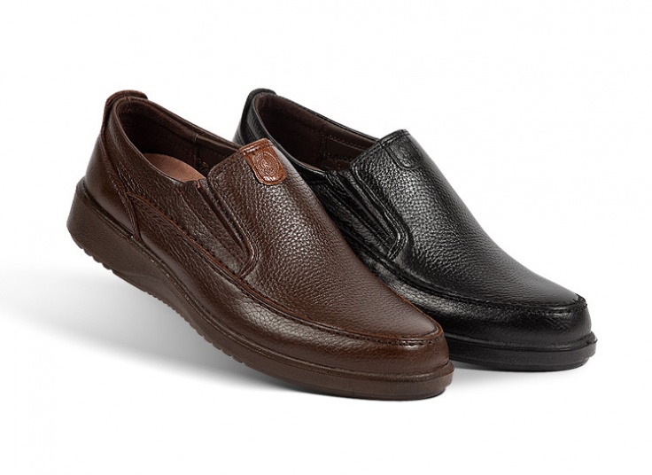 کفش چرم طبیعی مردانه NASIM