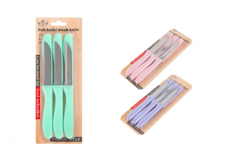 پک 6 عددی چاقو اراه‌ای Venus Star