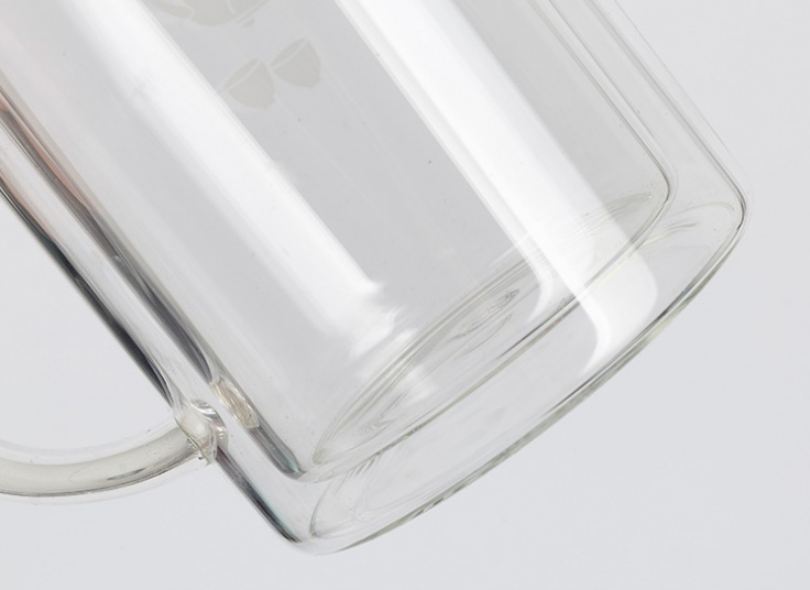 لیوان دمنوش دو جداره