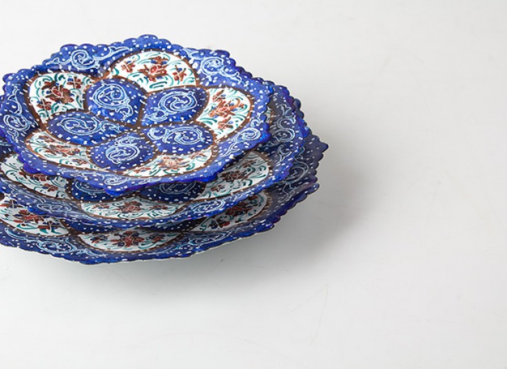 بشقاب میناکاری