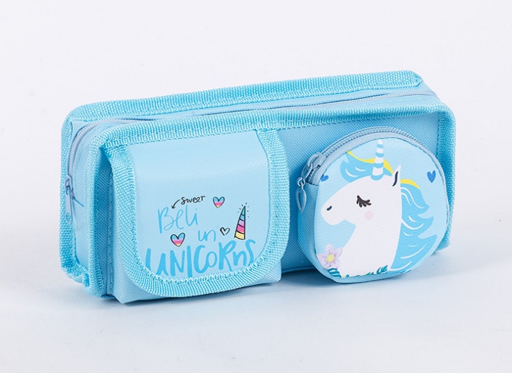 جامدادی طرح یونیکورن جیب دار