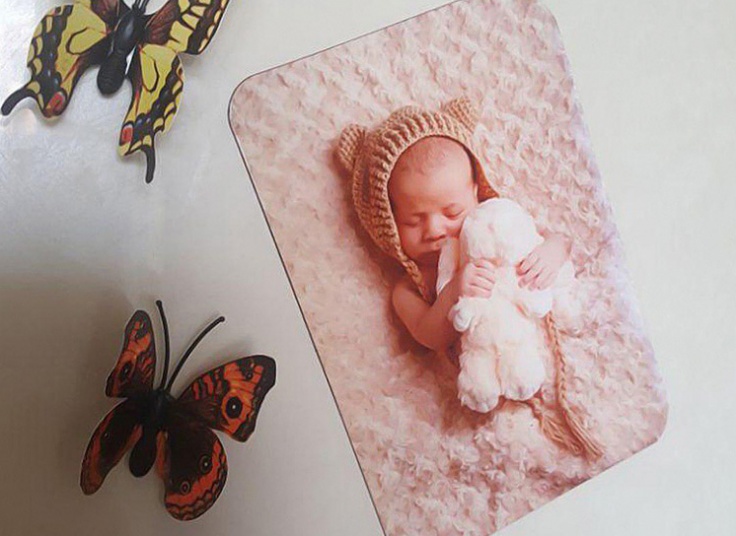 چاپ عکس روی مگنت در نوشت افزار گارسه