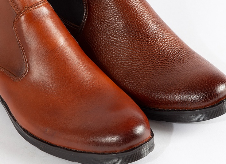 نیم بوت چرمی مردانه