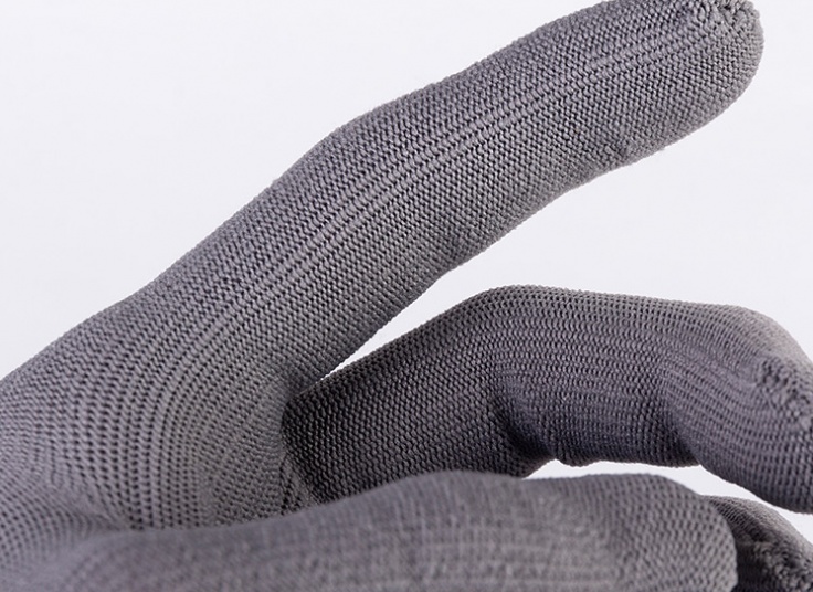 دستکش کار نخی رنگی