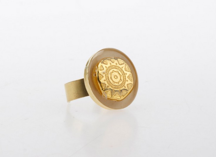 ست دستبند و انگشتر طرحدار