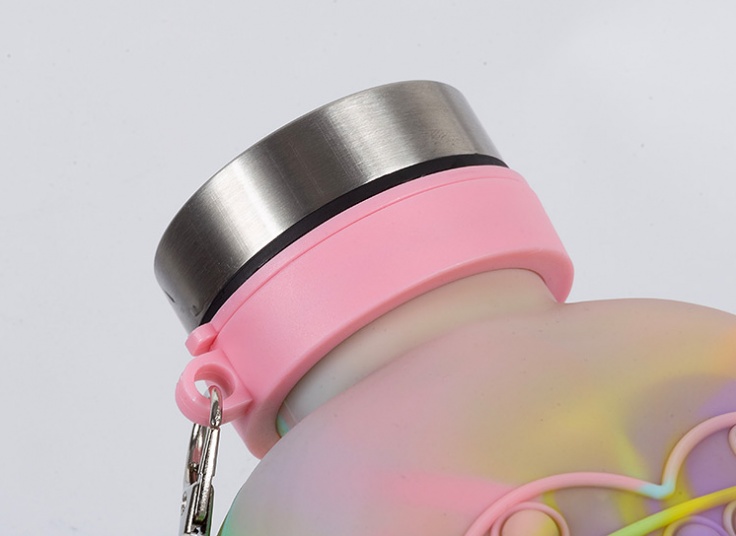 قمقمه سیلیکونی پاپیت دار