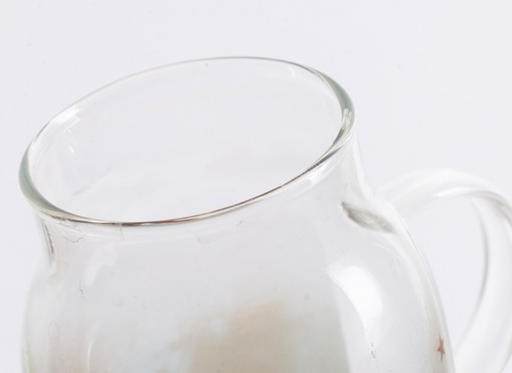 ماگ شیشه ای فانتزی