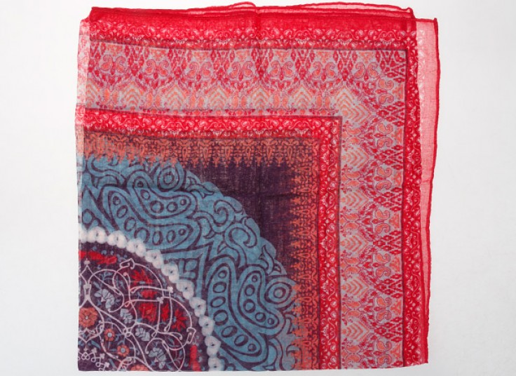 روسری تابستانی طرحدار