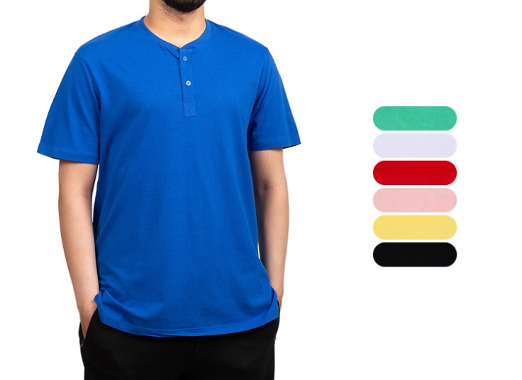 تیشرت مردانه یقه ژاپنی