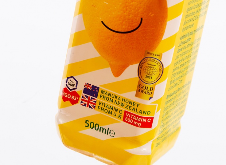 نوشیدنی لیموناد و عسل‌ OKF