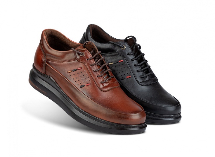 کفش چرم طبیعی مردانه ecco