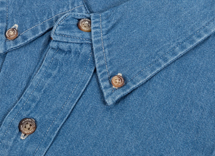 پیراهن جین آستین کوتاه Port & Company