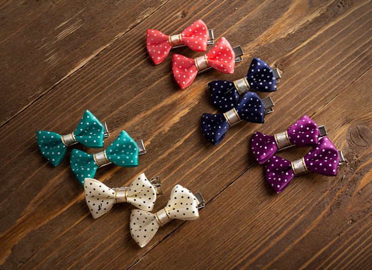 پک دو عددی گیره پاپیونی