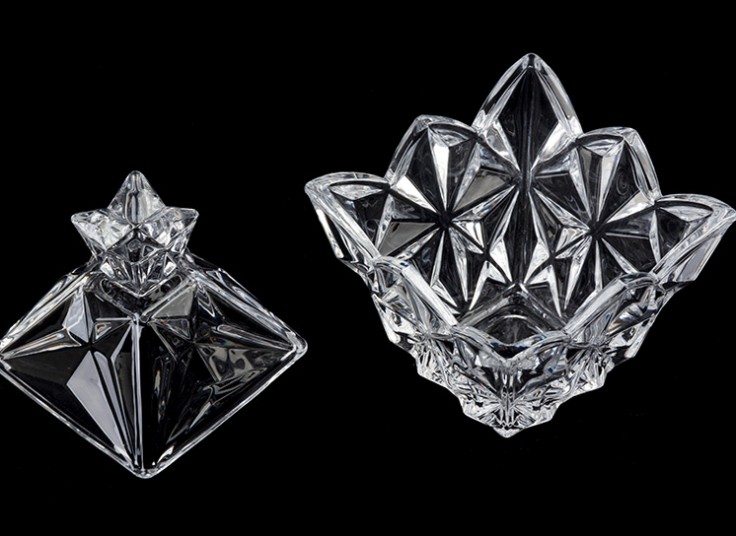 فنجان و قندان بلور Luxe glass