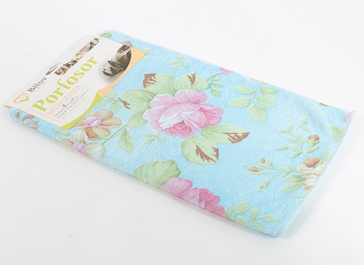 دستمال مایکروفایبر گلدار Bilov