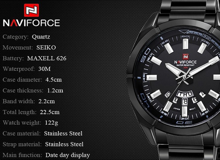 ساعت مچی Naviforce مدل NF 9038