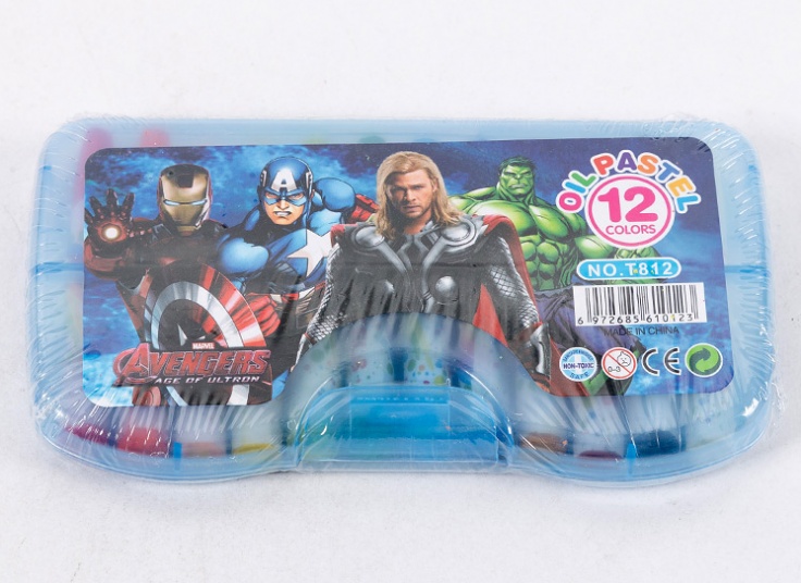 پاستل 12 رنگ روغنی