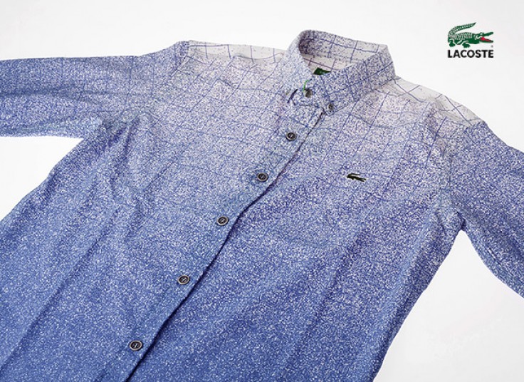 پیراهن طرحدار مردانه Lacoste