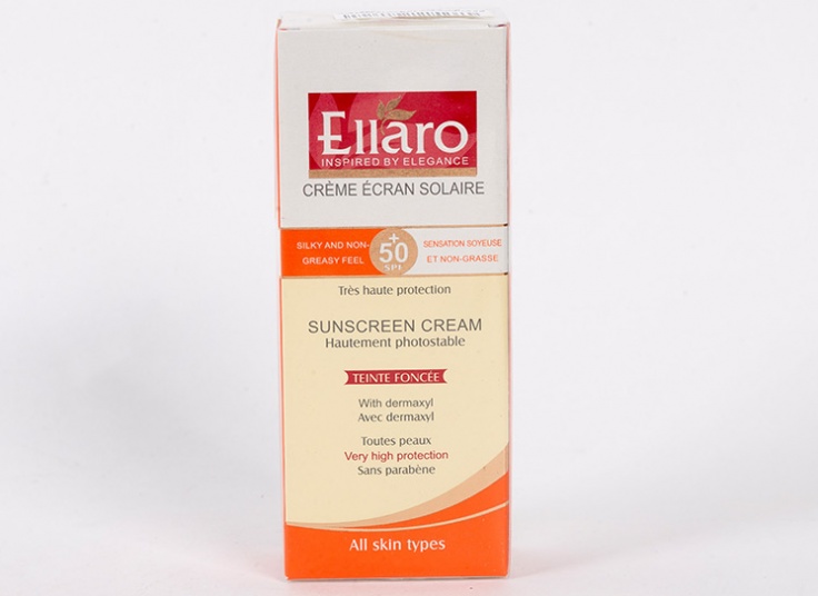 انواع کرم ضدآفتاب Ellaro