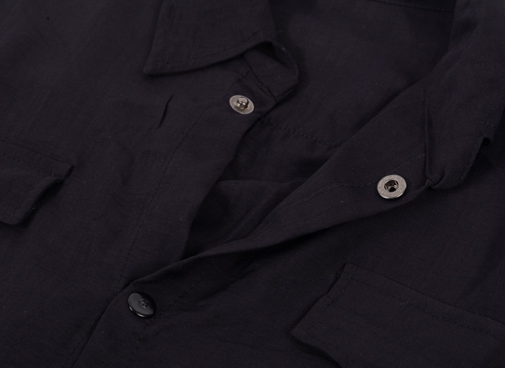 شومیز زنجیردار دو جیب