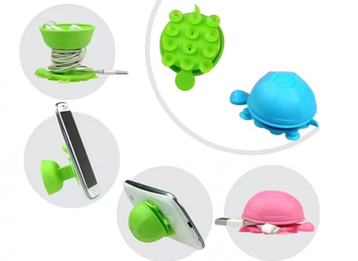 استند موبایل طرح لاک پشت