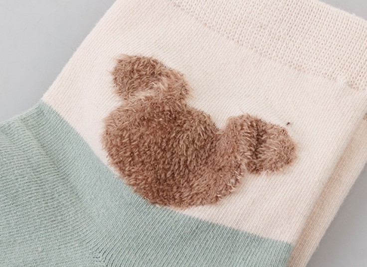 جوراب عروسکی مدل خرس