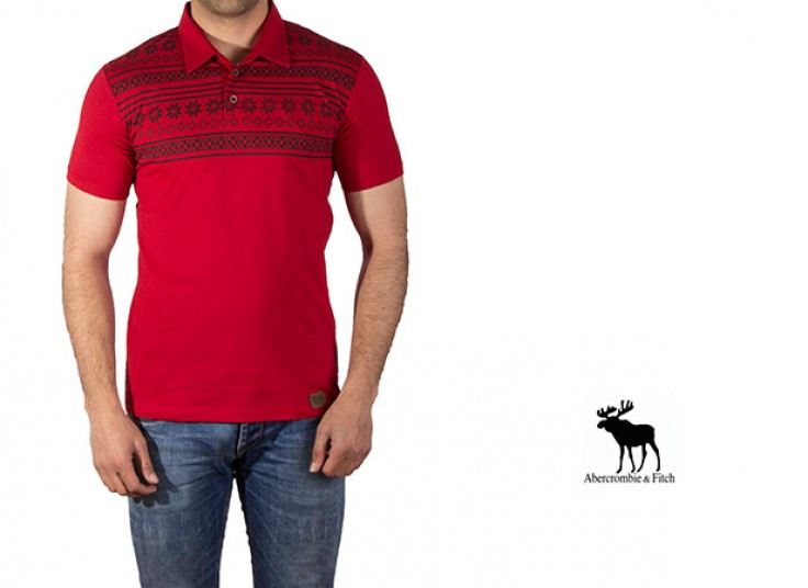 پولوشرت طرحدار Abercrombie